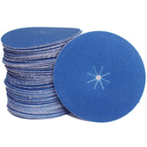 Zirkonkorund Klett-Schleifscheiben, Ø 150 mm und Ø 180 mm, ideal für präzise Schleifarbeiten. Hochwertiges Schleifmittel für die Bearbeitung von Holz und Metall.