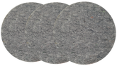 Felt polishing and cleaning pad, 10 mm thick, Ø 406 mm, for single-disc machines. Effective abrasive and polishing agent for professional floor cleaning and surface treatment.