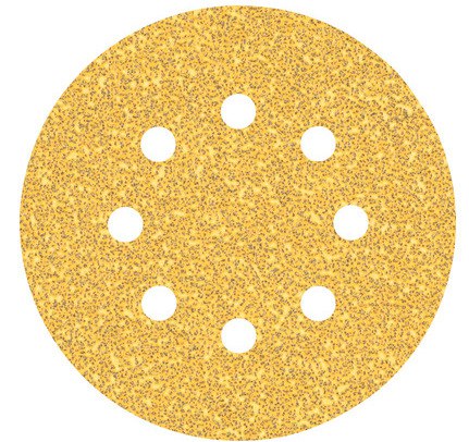 Effektive Klett Schleifscheiben 125mm – Selbstschärfendes Aluminiumoxid mit stabiler Unterlage für optimale Schleifleistung. Schneller Wechsel durch Klettverbindung, ideal für Hartholz & Metall.