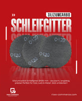 20 Stück Schleifgitter für Schleifmaschinen-Einscheibenmaschinen mit Ø 406 mm Treibteller. Doppelseitig verwendbar Siliziumkarbid Gitterschleifscheiben, ideal für Holz und Beton