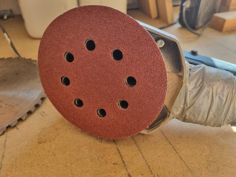 Disques abrasifs velcro en corindon corindon ø 150 mm ou ø 180 mm