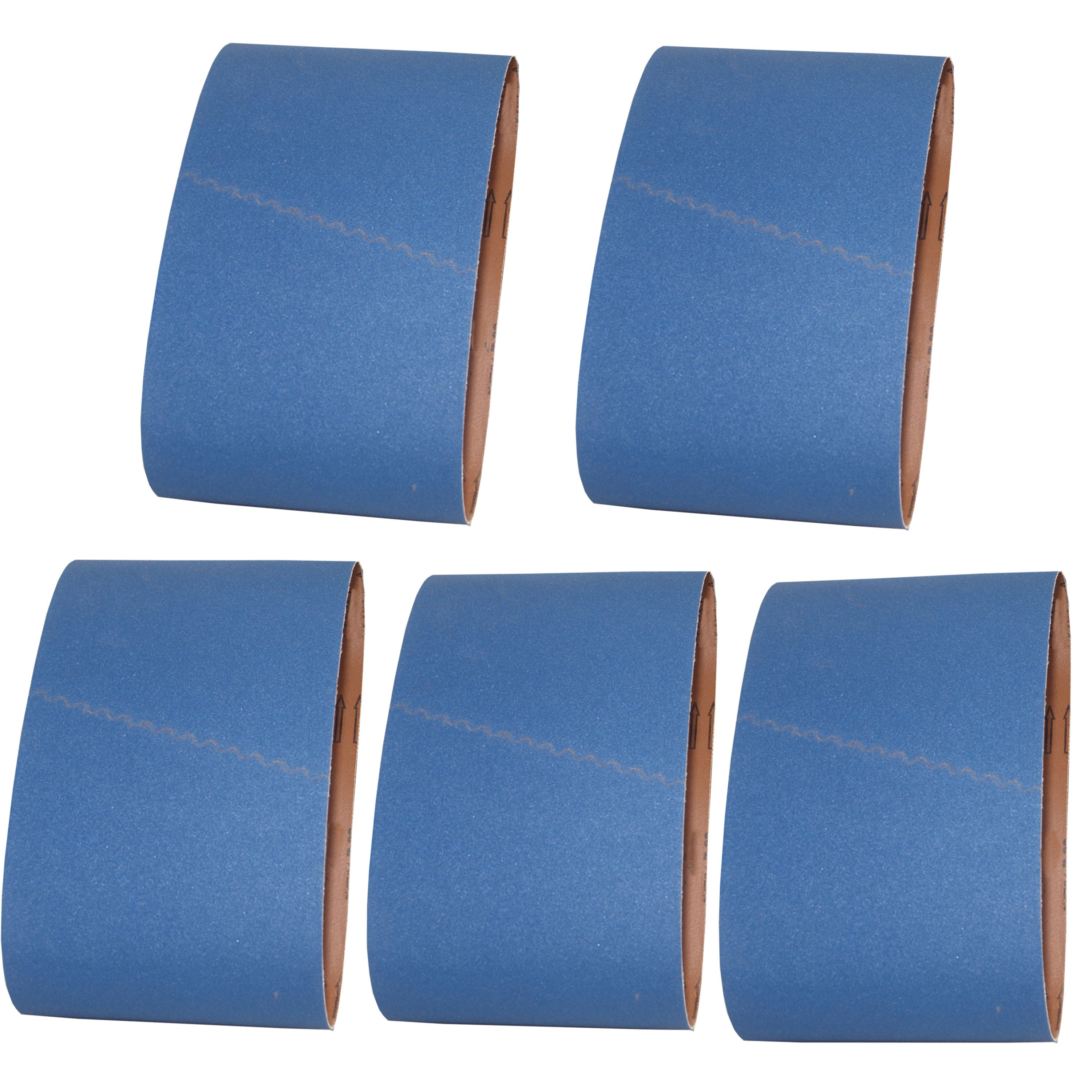 Zirkon Gewebe-Schleifband, 200 x 750 mm, geeignet für Bodenschleifmaschinen. Hochwertiges Schleifmittel für präzise Holz- und Metallbearbeitung.