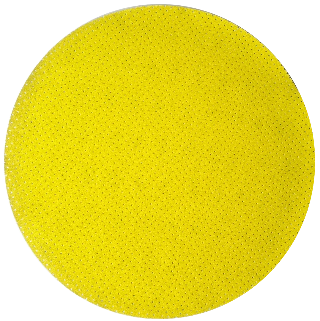 Edelkorund Multiloch Klett-Schleifscheibe, Ø 406 mm, ideal für Einscheibenmaschinen. Hochwertiges Schleifmittel für professionelle Oberflächenbearbeitung und präzise Schleifergebnisse.