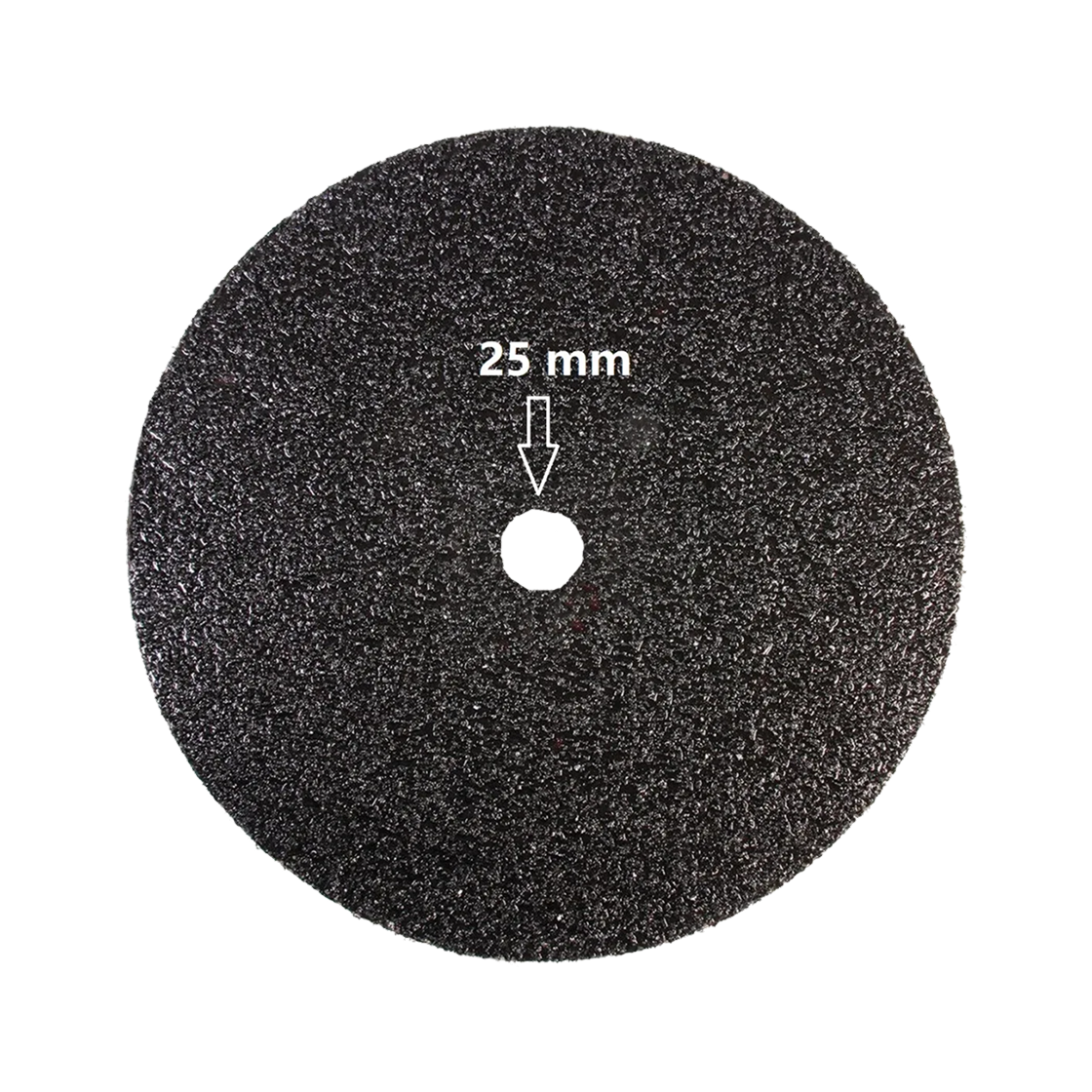 Double-sided silicon carbide grinding wheel with a 25 mm hole for screw mounting