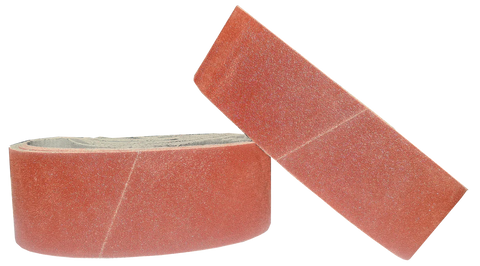 Corundum aluminum oxide cloth abrasive belt 40 x 303 mm Riwo Commerce