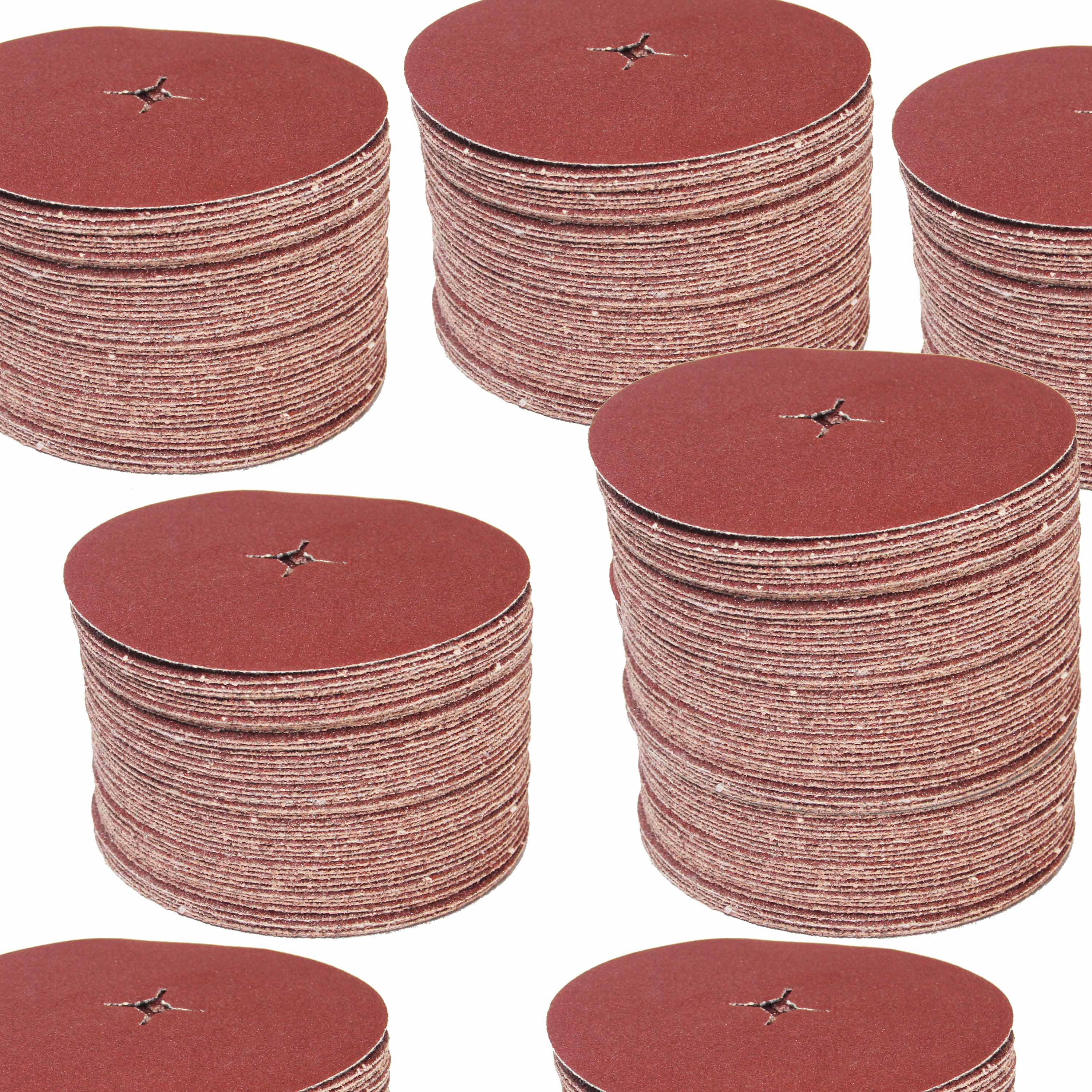 Korund Aluminiumoxid Klett-Schleifscheiben, Ø 150 mm und Ø 180 mm, ideal für präzise Schleifarbeiten. Hochwertiges Schleifmittel für Holz- und Metallbearbeitung.