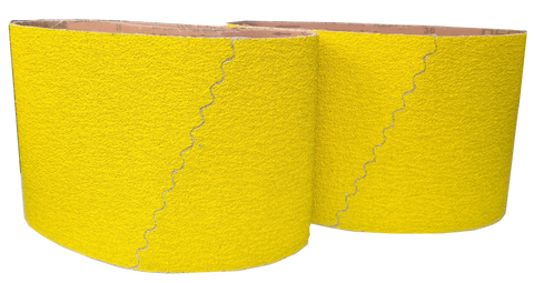 Premium Keramik Gewebe-Schleifband, 200 x 750 mm, ideal für Bodenschleifmaschinen. Hochwertiges Schleifmittel für präzise und langlebige Bearbeitung von Holz- und Metalloberflächen.