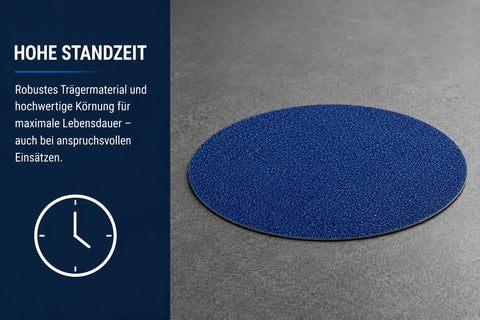 Zirkon Schleifscheibe Ø 200 mm mit hoher Standzeit für Parkett und Estrich